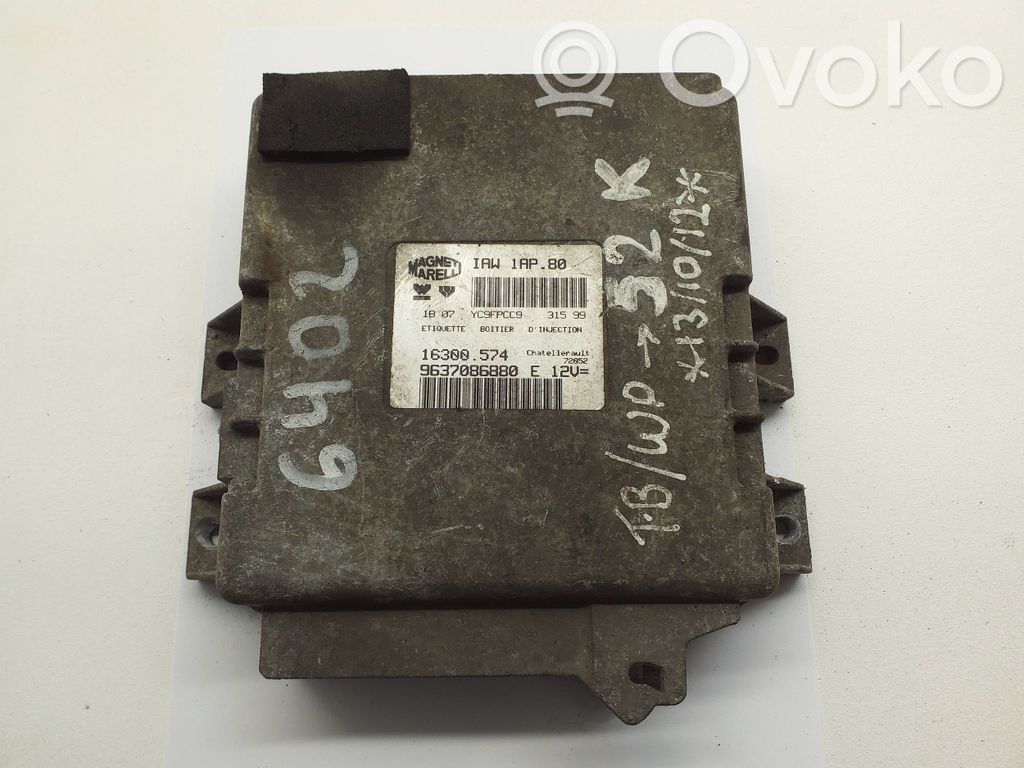 Peugeot 206 Engine control unit/module 