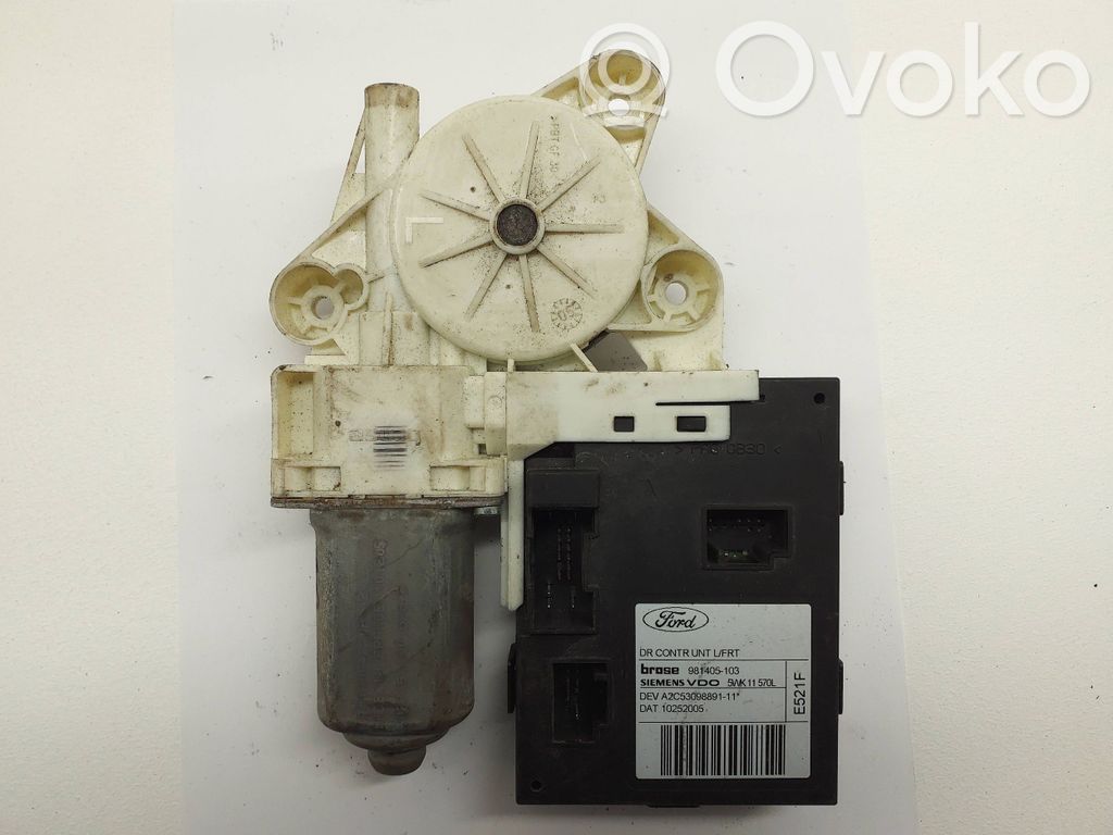 Ford Focus Silnik regulatora szyby drzwi przednich 