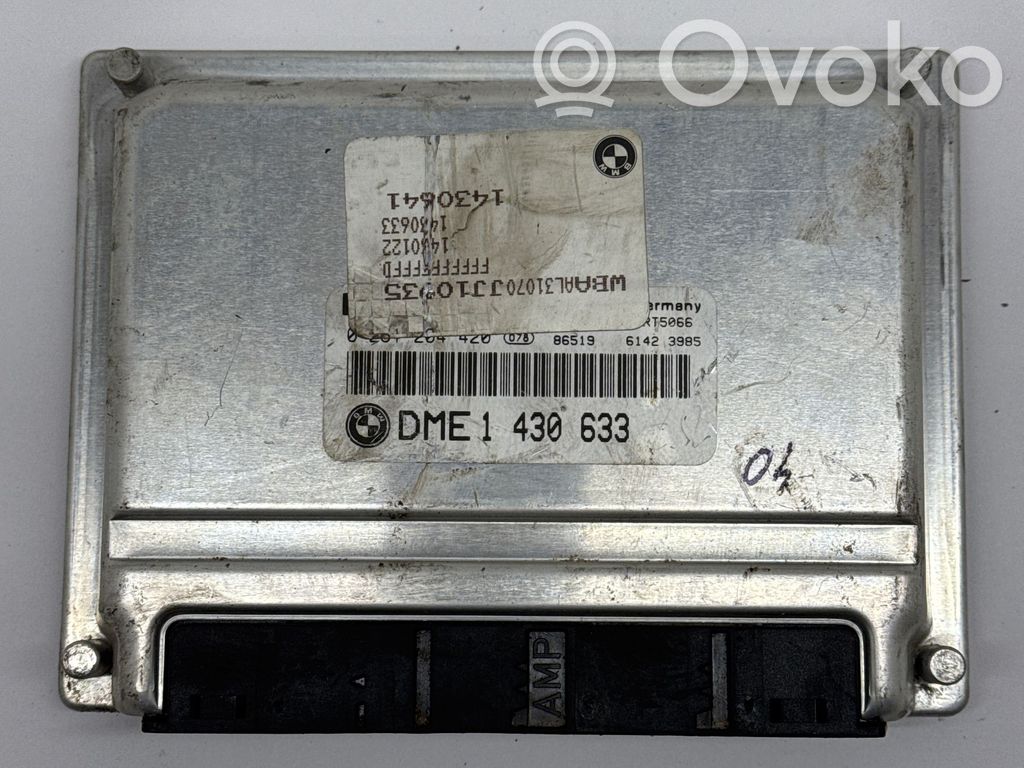 BMW 3 E46 Variklio valdymo blokas 