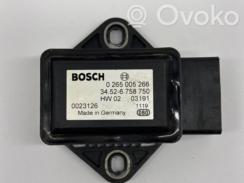 ESP acceleration yaw rate sensor   6758750,0023126,0265005266
