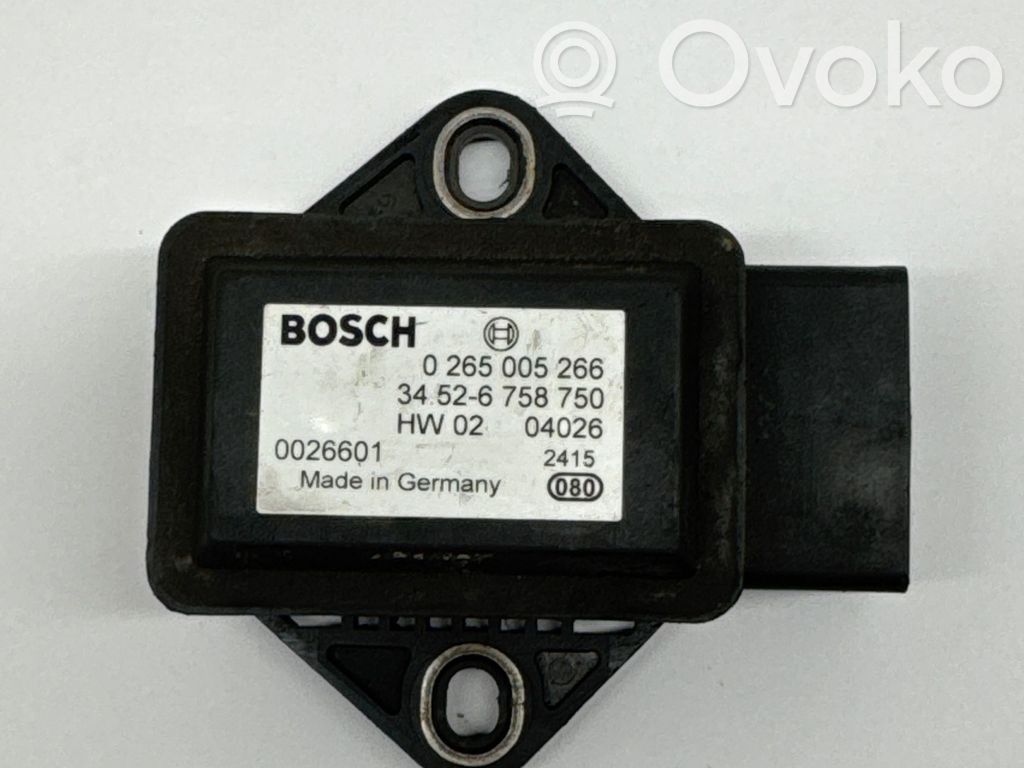BMW 5 E39 ESP (elektroniskās stabilitātes programmas) sensors (paātrinājuma sensors) 