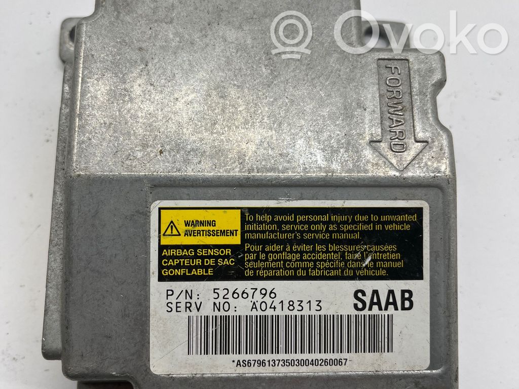 Airbag control unit/module   5266796