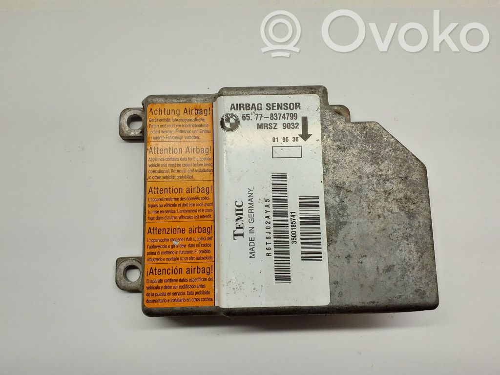 BMW 3 E90 E91 Airbag control unit/module 