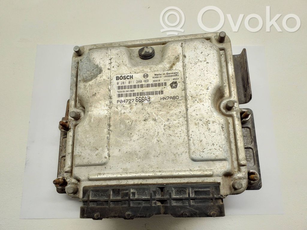 Chrysler Grand Voyager IV Engine control unit/module 
