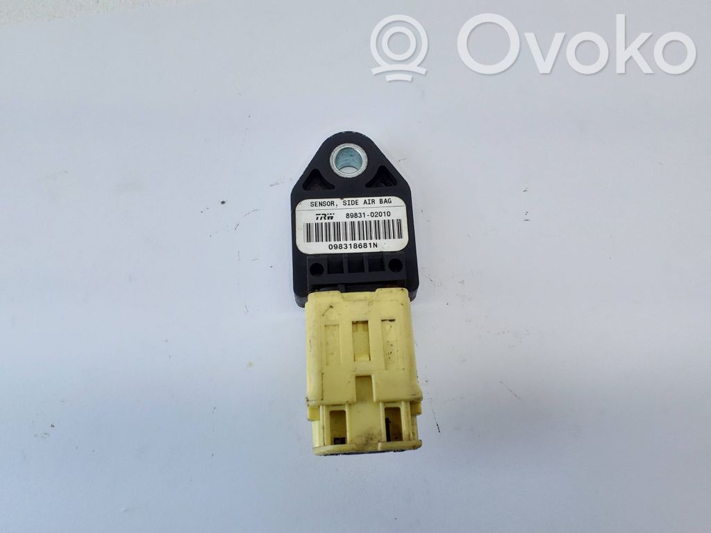 Audi A6 S6 C6 4F Airbagsensor Crashsensor Drucksensor 