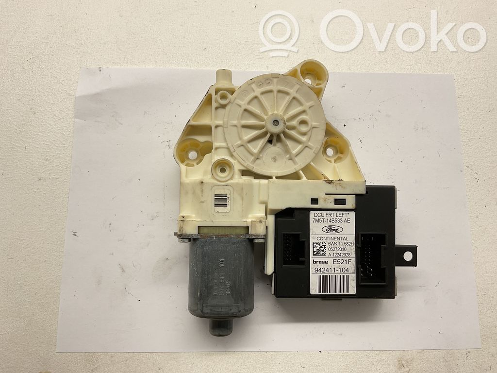 Ford Focus C-MAX Front door window regulator motor 
