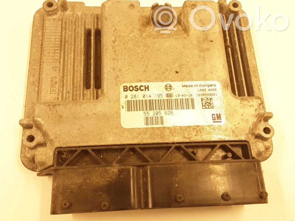 Opel Vectra C Engine control unit/module 