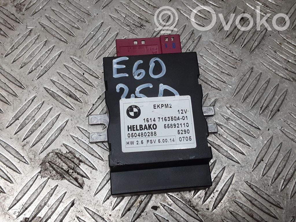 BMW 5 E60 E61 Unité de commande / module de pompe à carburant 