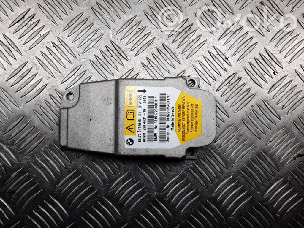 BMW 5 E60 E61 Airbag control unit/module 