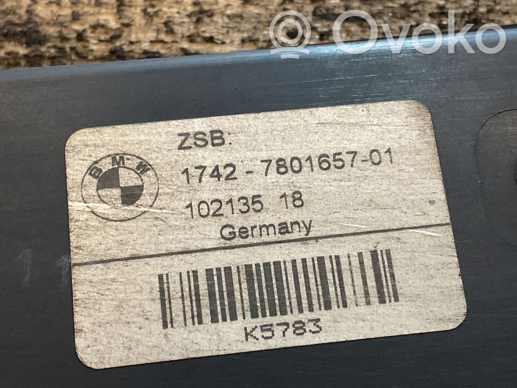 BMW 5 E60 E61 Elektrisks radiatoru ventilators 