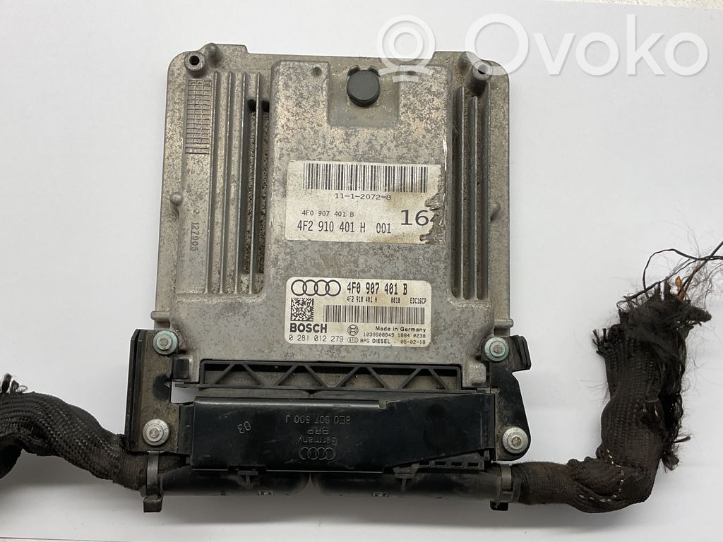 Audi A6 S6 C6 4F Unitate/modul de control motor 