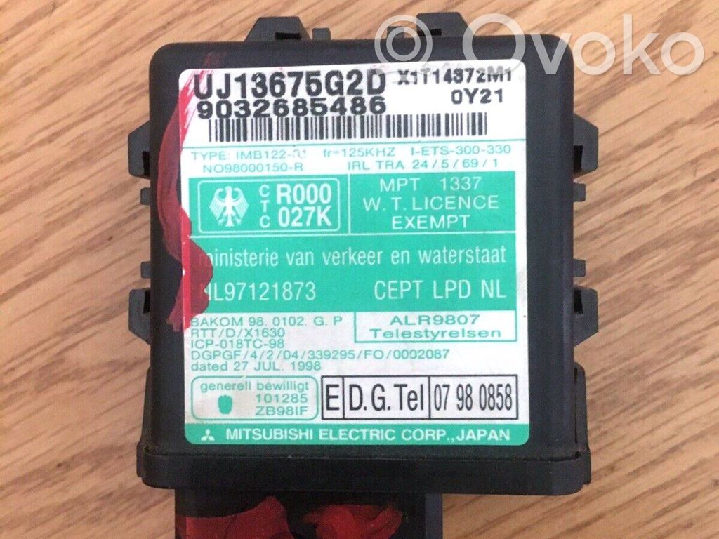 Immobilizer control unit/module   NL97121873,UJ13675G2D