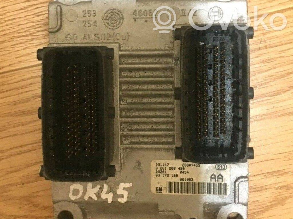 Opel Omega B1 Engine control unit/module 