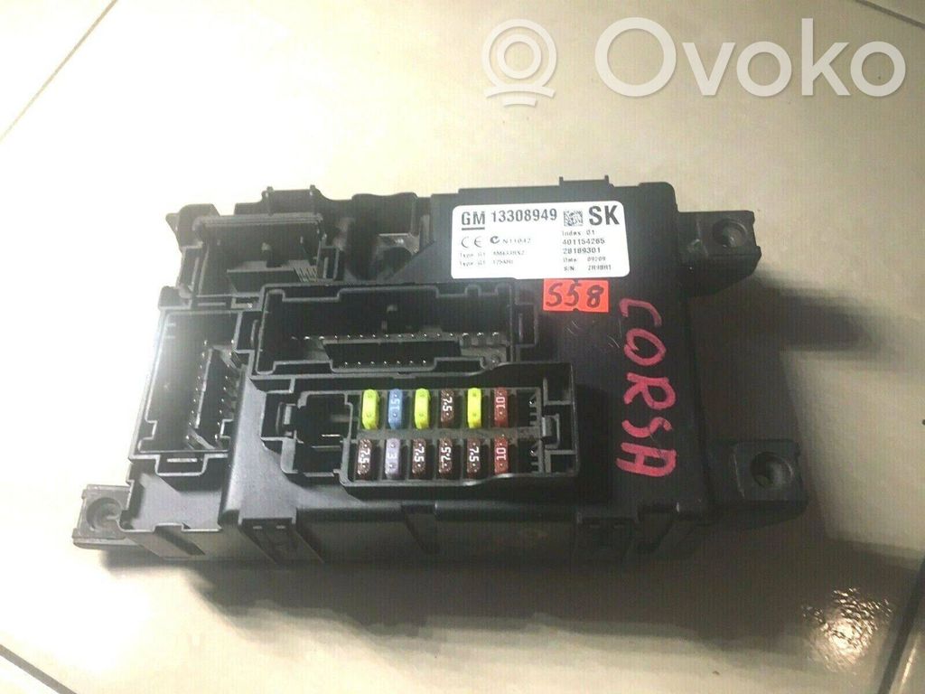 Fuse box set   13308949,401154265,28189301