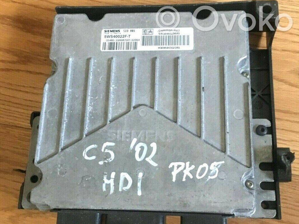 Citroen C5 Engine control unit/module 
