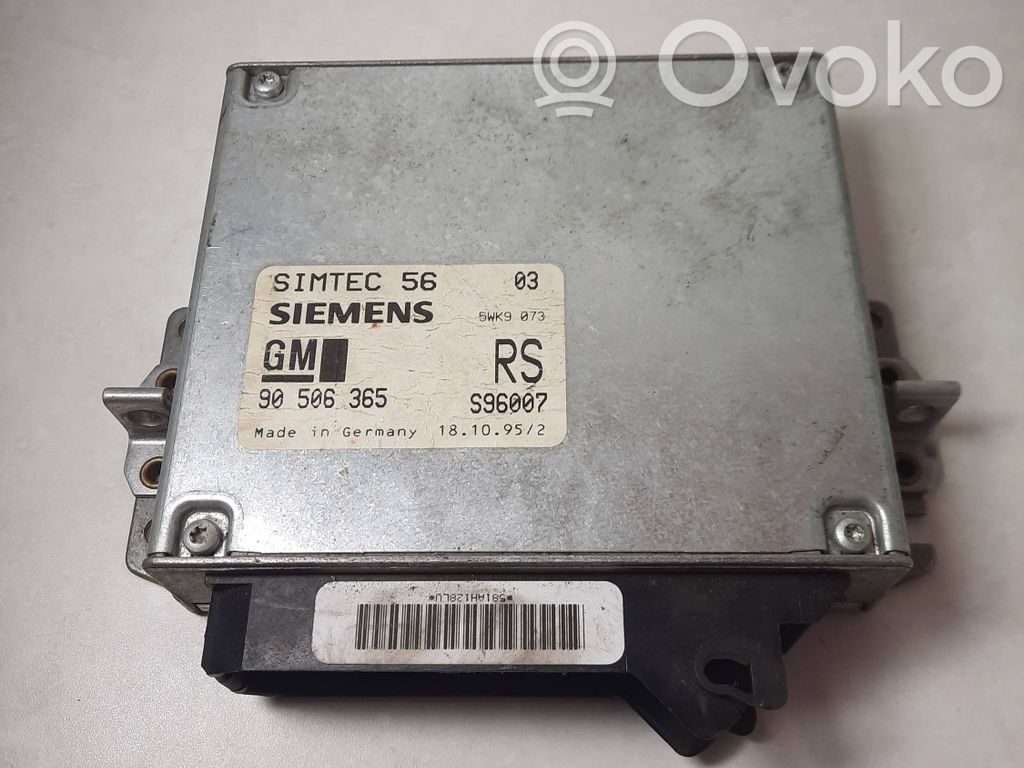 Engine control unit/module   90506365,5WK9073,S96007