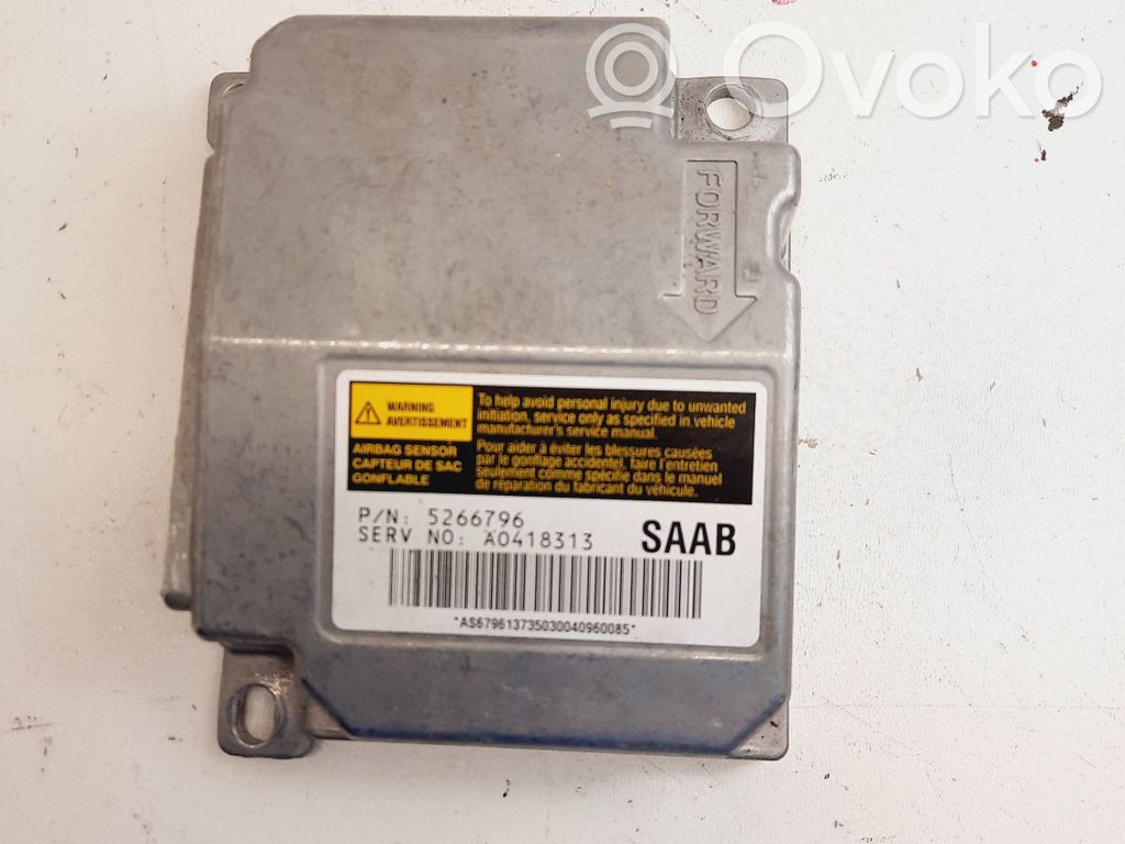 Saab 9-5 Airbag control unit/module 