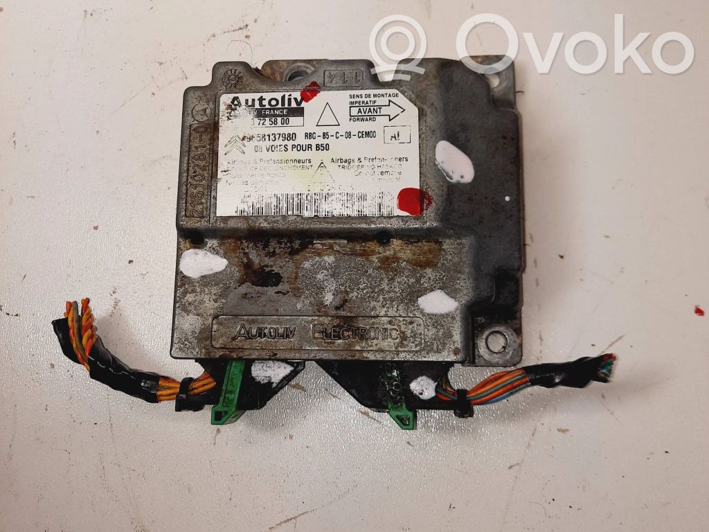 Citroen C4 I Airbag control unit/module 