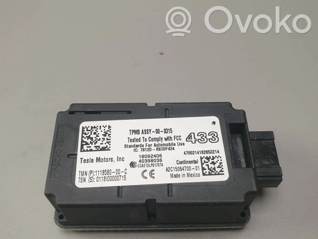 Inne komputery / moduły / sterowniki   111858000C,40398036,18092406,111858000C,A2C15064700,ASSY000315