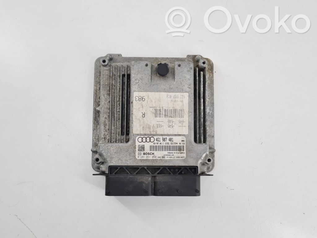 Audi A7 S7 4G Engine control unit/module 
