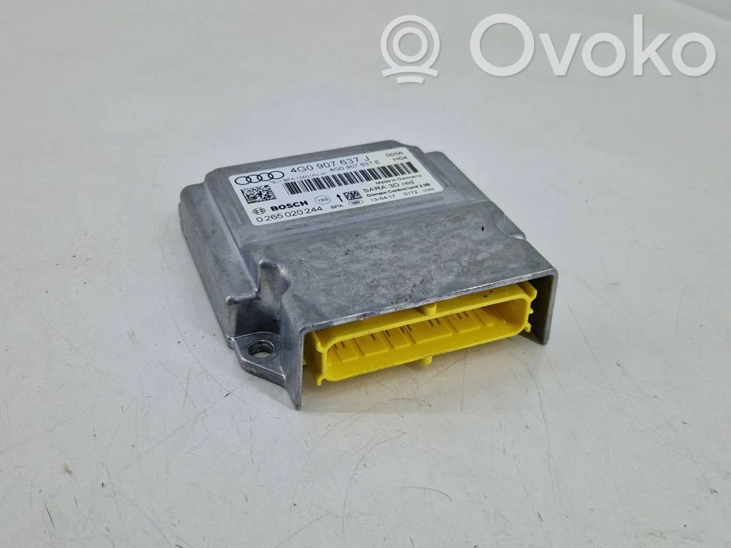 ESP (stability system) control unit   4G0907637E,4G0907637J,0265020244