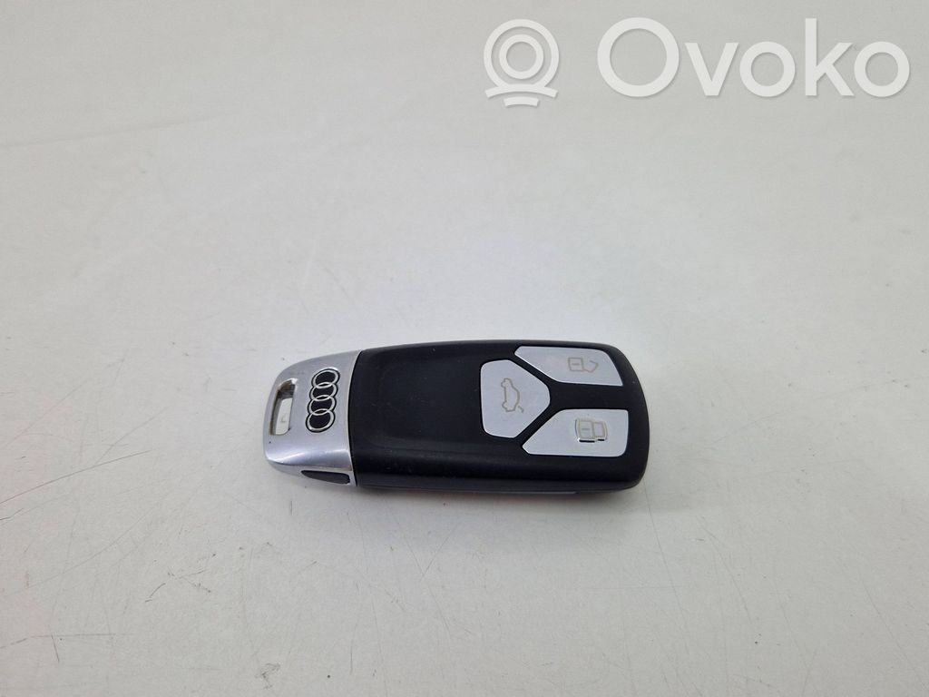 Audi A4 S4 B9 Virta-avain/kortti 