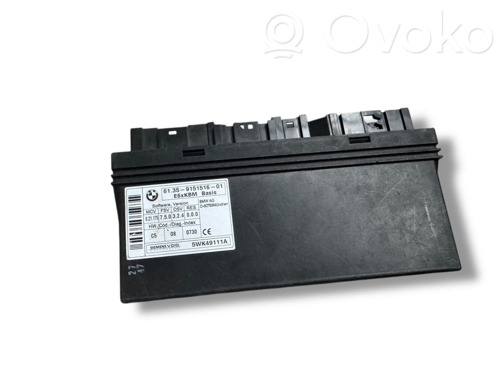 BMW 5 E60 E61 Comfort/convenience module 