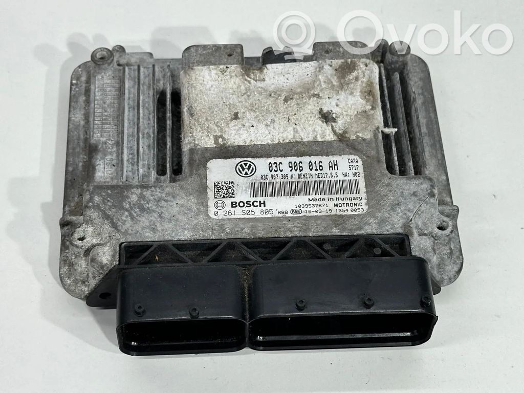 Moottorin ohjainlaite/moduuli   03C906016AH,0261S05805