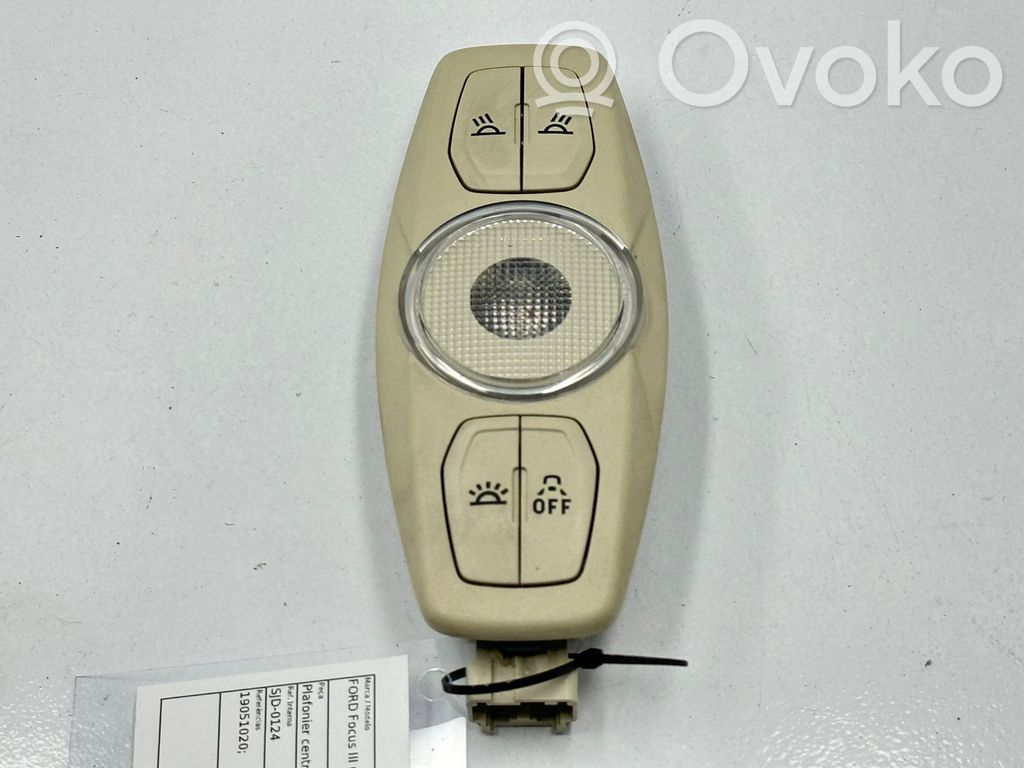 Ford Focus Kattokonsolin valaisinyksikön koristelista 