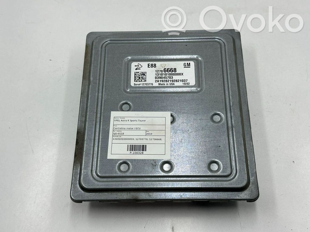 Engine control unit/module   1310101000000X,12703776,12706668