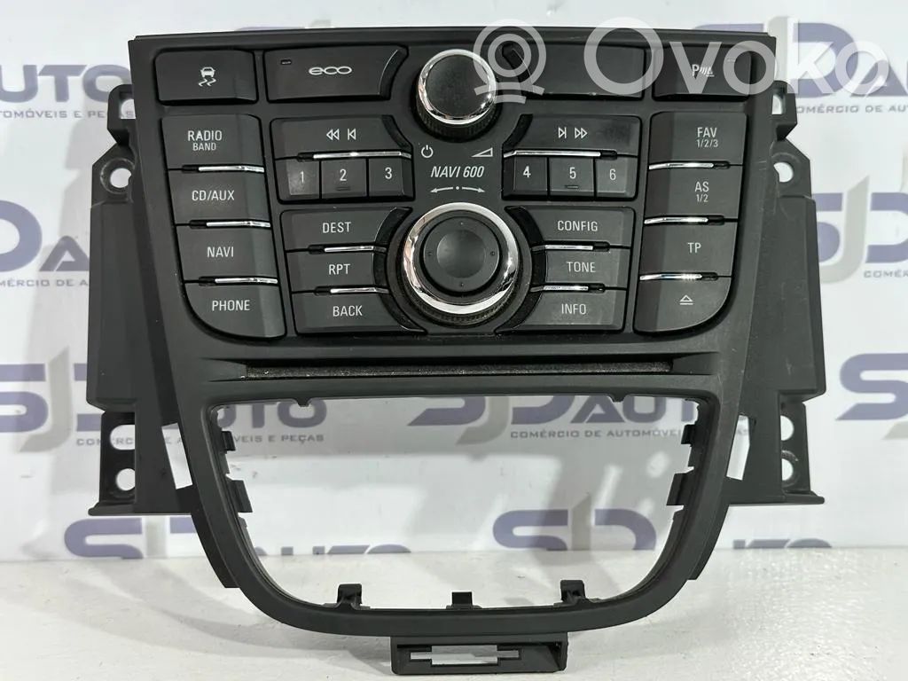 Opel Astra J Mando de control del sonido 