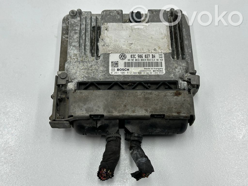 Engine control unit/module   03C906027,0261S05812