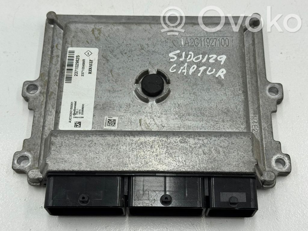 Moottorin ohjainlaite/moduuli   237105499R,237102982S,A3C0093160001