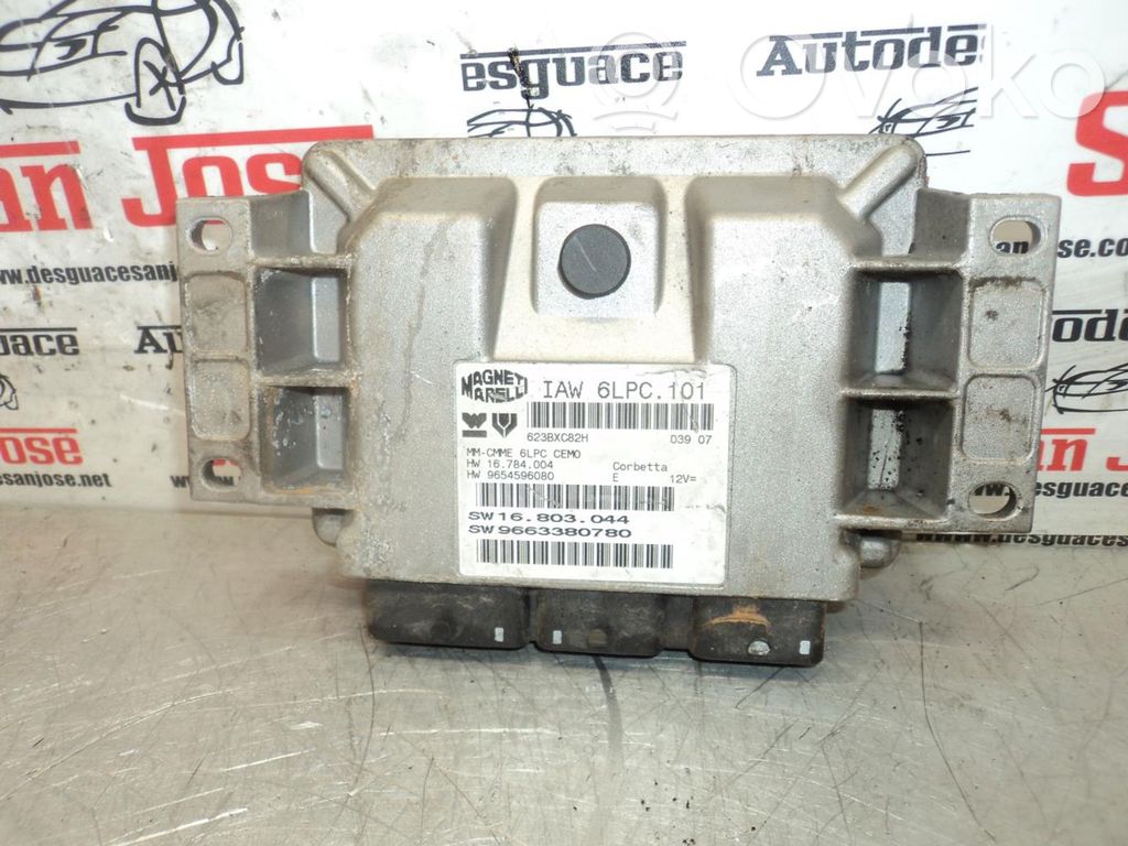 Citroen C3 Unité de commande, module ECU de moteur 