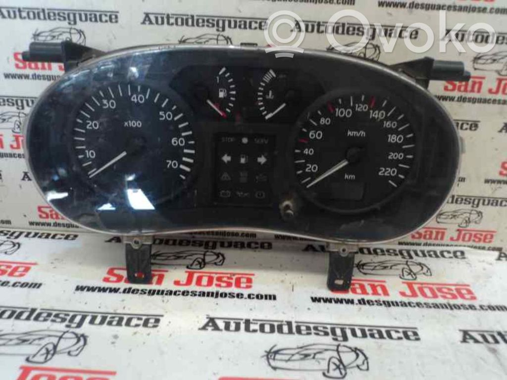 Renault Megane II Speedometer (instrument cluster) 