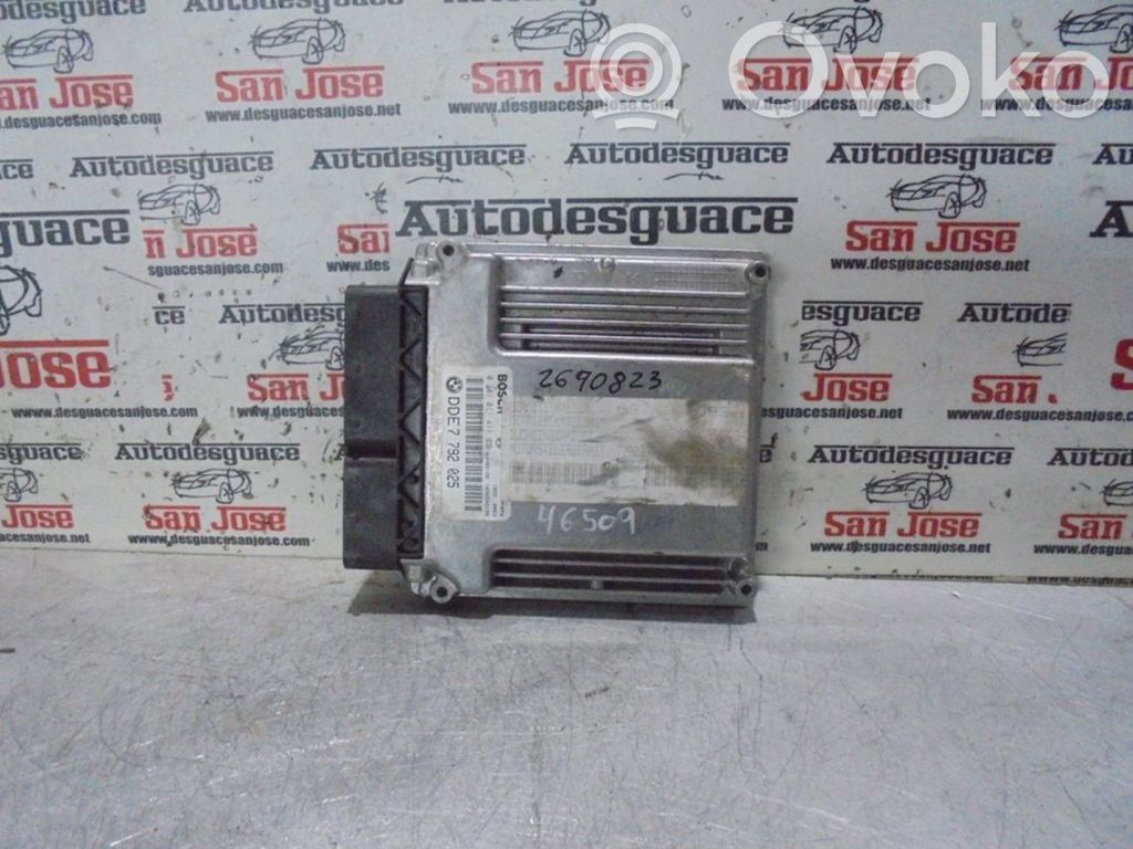 Engine control unit/module ECU   DDE7792025