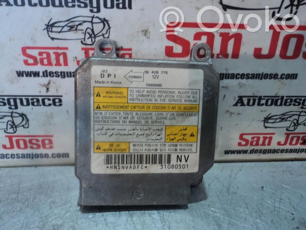 Chevrolet Lanos Airbag control unit/module 