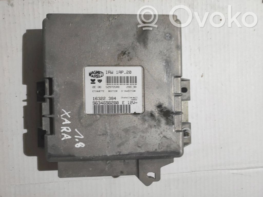 Engine control unit/module   9634698280,IAW1AP20,16322384