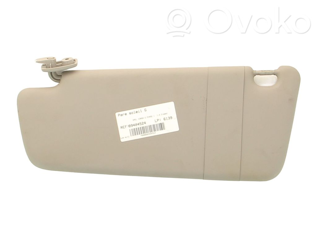 Opel Corsa D Sun visor 