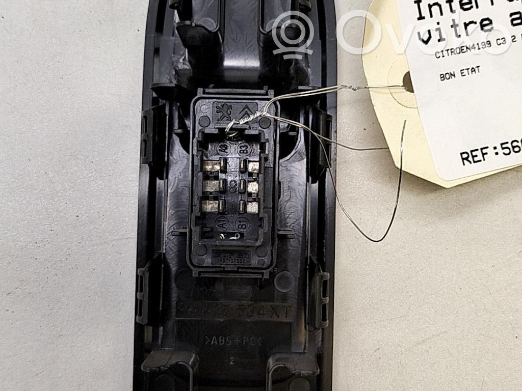 Citroen C3 Electric window control switch 
