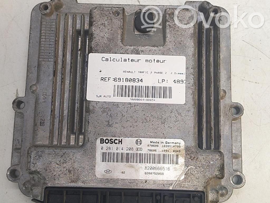 Engine control unit/module   8200823728