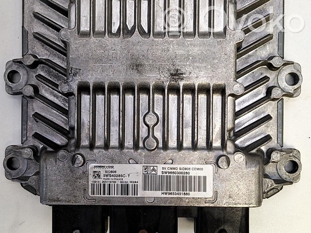 Citroen C3 Calculateur moteur ECU 