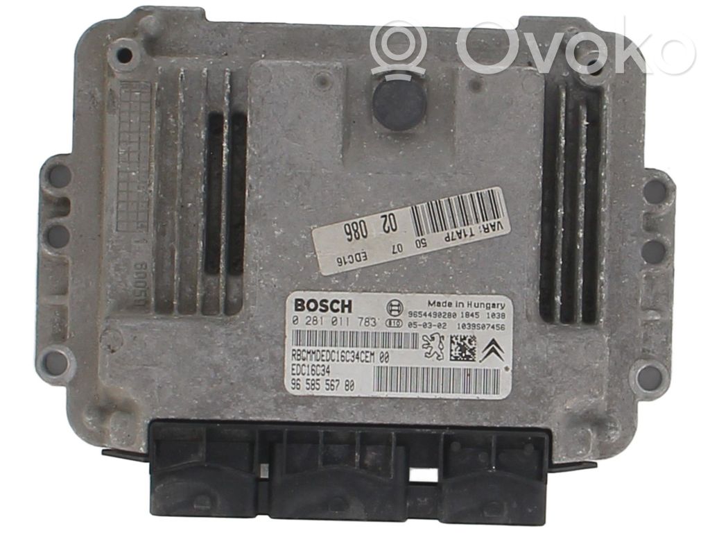 Peugeot 206 Engine control unit/module 