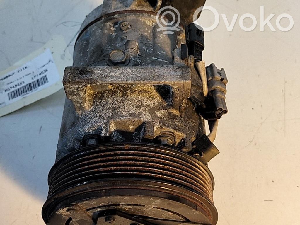 Renault Clio IV Air conditioning (A/C) compressor (pump) 