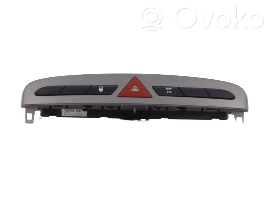 Peugeot 308 Botón interruptor de luz de peligro 