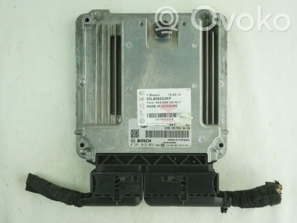 Engine control unit/module   03L906022KP,0281015029