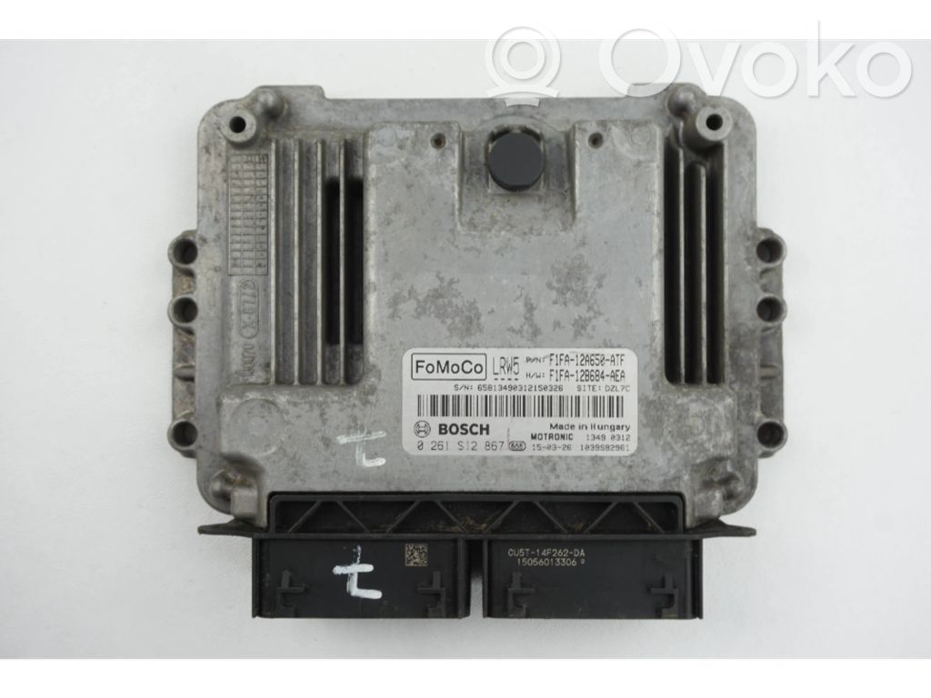 Engine control unit/module   F1FA12A650ATF,0261S12867