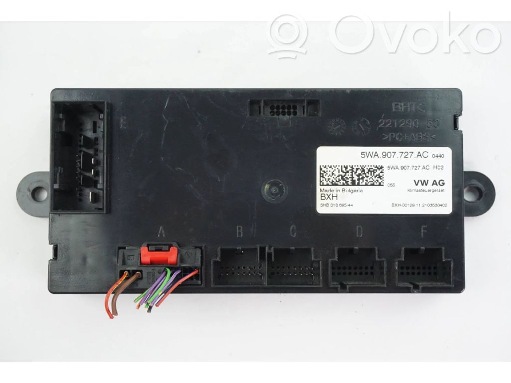 Skoda Octavia Mk3 (5E) Air conditioner control unit module 