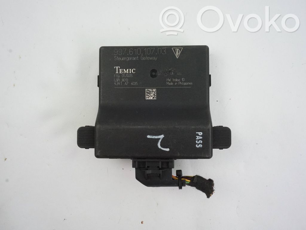 Porsche Boxster 987 Gateway control module 