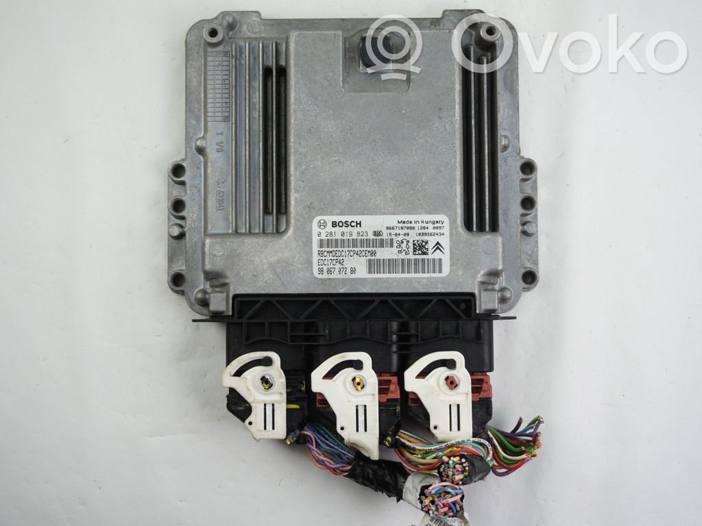 Peugeot 508 Engine control unit/module 
